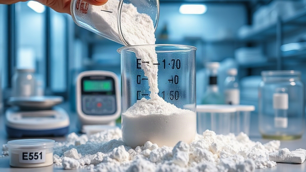 E551 Dioxyde de silicium : Revue des preuves de sécurité des additifs alimentaires